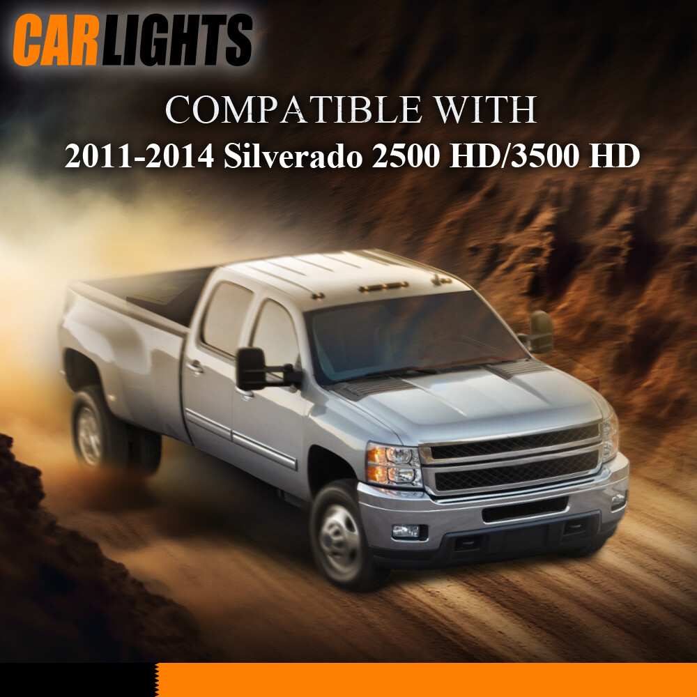 Fit For Chevy Silverado 2500/3500 HD Grille Passenger Side Hood Top Grille 11-14 thumbnail 12