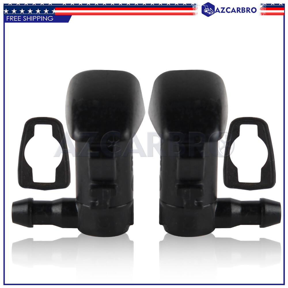 2x 5182327AA Car Windshield Washer Nozzle Front For Dodge Charger