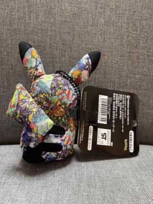 Shibuya Parco Pokemon Graffiti Plush Toy Limited Pikachu from