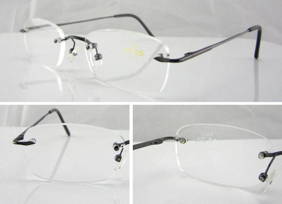 +2.00/+2.0/+200 Superb Quality Reading Glasses/Women's/Men's/Metal & Plastic++
