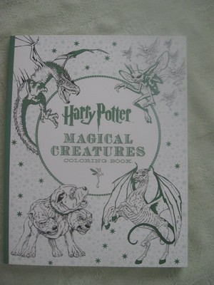Harry Potter ''Magical Creatures'' Coloring Book, 2016 Scholastic Inc.