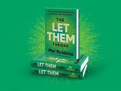 The Let Them Theory by Mel Robbins, Hardcover Brand New Book