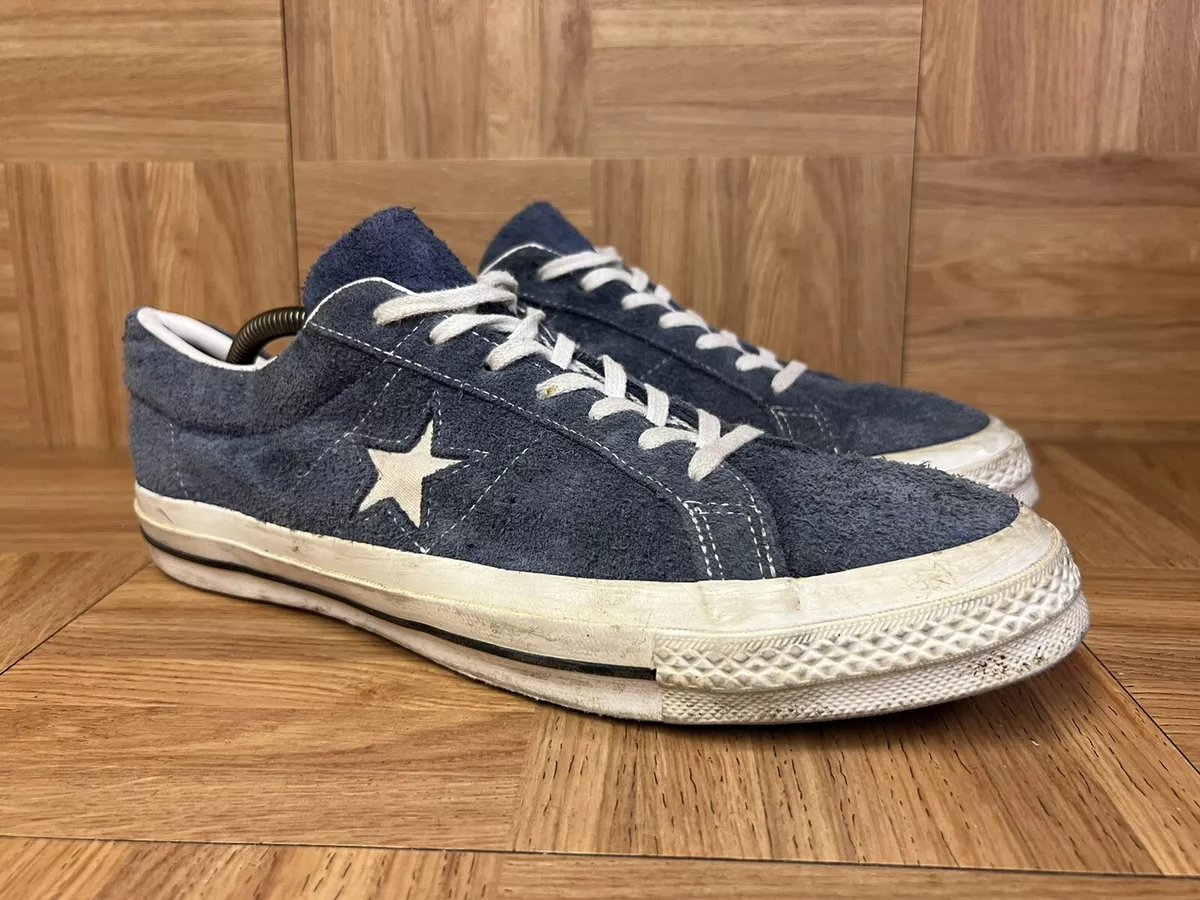 Consulaat Glad erts RARE🔥 Converse One Star OX Premium Suede Dark Blue 2018 Sz 10 Men&#039;s  Shoes Skat | eBay