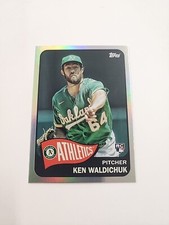 2023 Topps Archives Ken Waldichuk Rookie #147 RC Foil 64/199 Jersey Match ZC