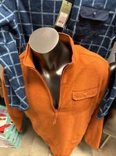 4 different Color choices Quarter Zip Fleece Pullover Sweatshirt like Sizes NEW