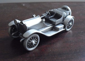 pewter car