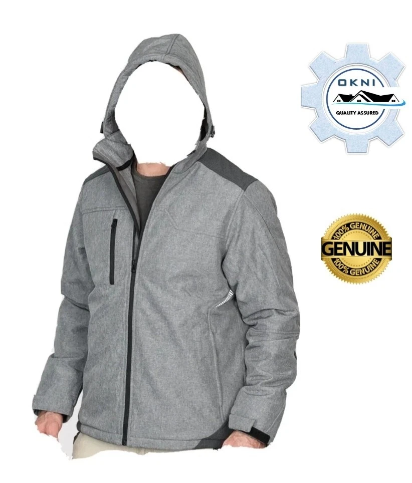 Bisley Flex & Move Shield Hooded Zip Front Jacket Size: L