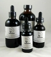Damiana Tincture, Extract, Highest Quality, Multiple Sizes Turnera Diffusa