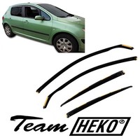 Windabweiser Heko FüR Peugeot 307 2001-2008 5-TüRer SchräGheck 4-Tlg