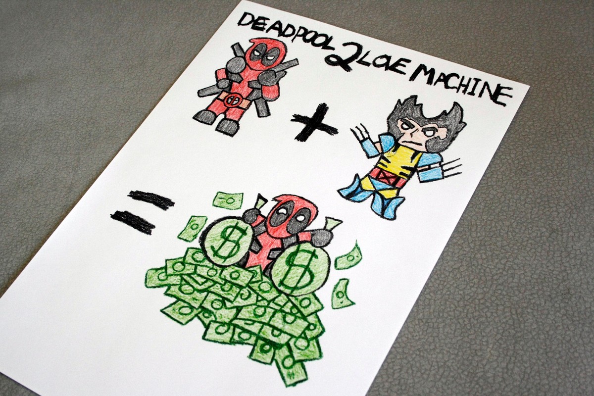 Dessins De Deadpool Au Crayon Drawing DEADPOOL In NORMAL Vs. ZOMBIE