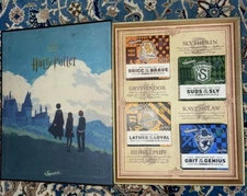 DR. SQUATCH  Harry Potter 4 SOAP SET Book Wizarding World NEW RARE