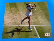 Ons Jabeur Tunisia Tennis Signed Auto 8x10 PHOTO Beckett BAS Authentication