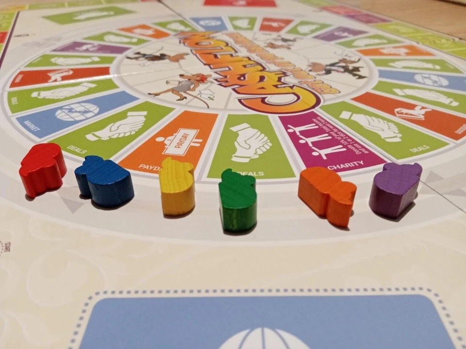 CASHFLOW GET OUT OF THE RAT RACE BOARD GAME 100% COMPLETE - Image 2 of 4