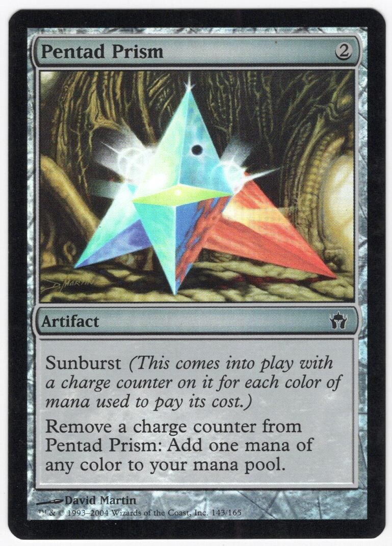 Pentad Prism 2004 5th Dawn FOIL Colorless Common Artifact MTG NM AZ1