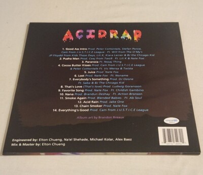 Chance The Rapper Signed Acid Rap 10 Year Anniversary Complete