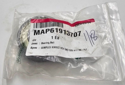 SVC Washing Machine Rear Ball Bearing MAP61913707 fits LG