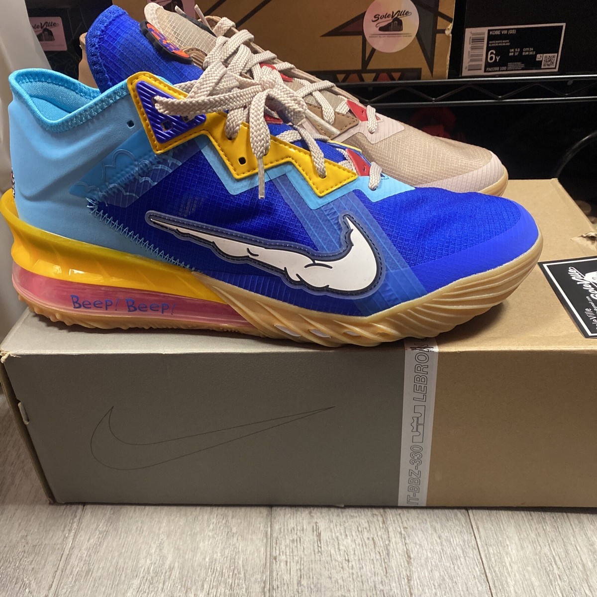 NIKE LEBRONXVlll LOW ナイキレブロン18 ロー NIKE公式】レブロン 18 LOW 'Wile E. vs. Roadrunner' (CV7562