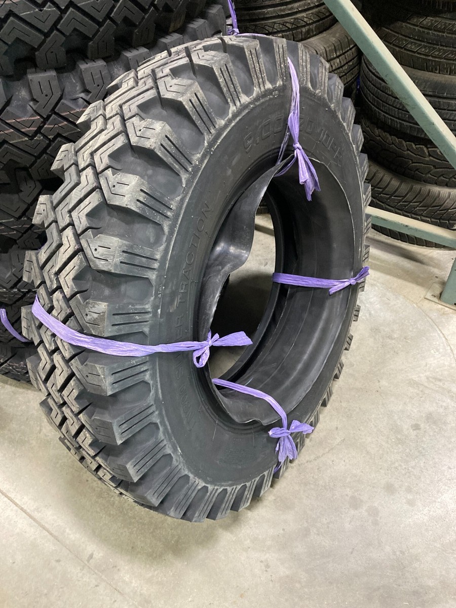 1 New Bias Tire 10.00 20 NUTECH N300 Super Traction 12ply Mud