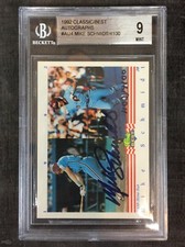 1992 Classic Best Certified Autograph Mike Schmidt Phillies #AU4 BGS 9 MINT   