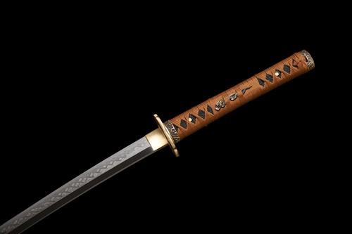 AU Handmade Katana Sword Clay Tempered L6 Steel Blade Rzaor Sharp Battle Ready - Picture 13 of 17