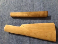 Marlin 336 Rifle Stock@Forend Set Straight Grip Curly Maple Repro