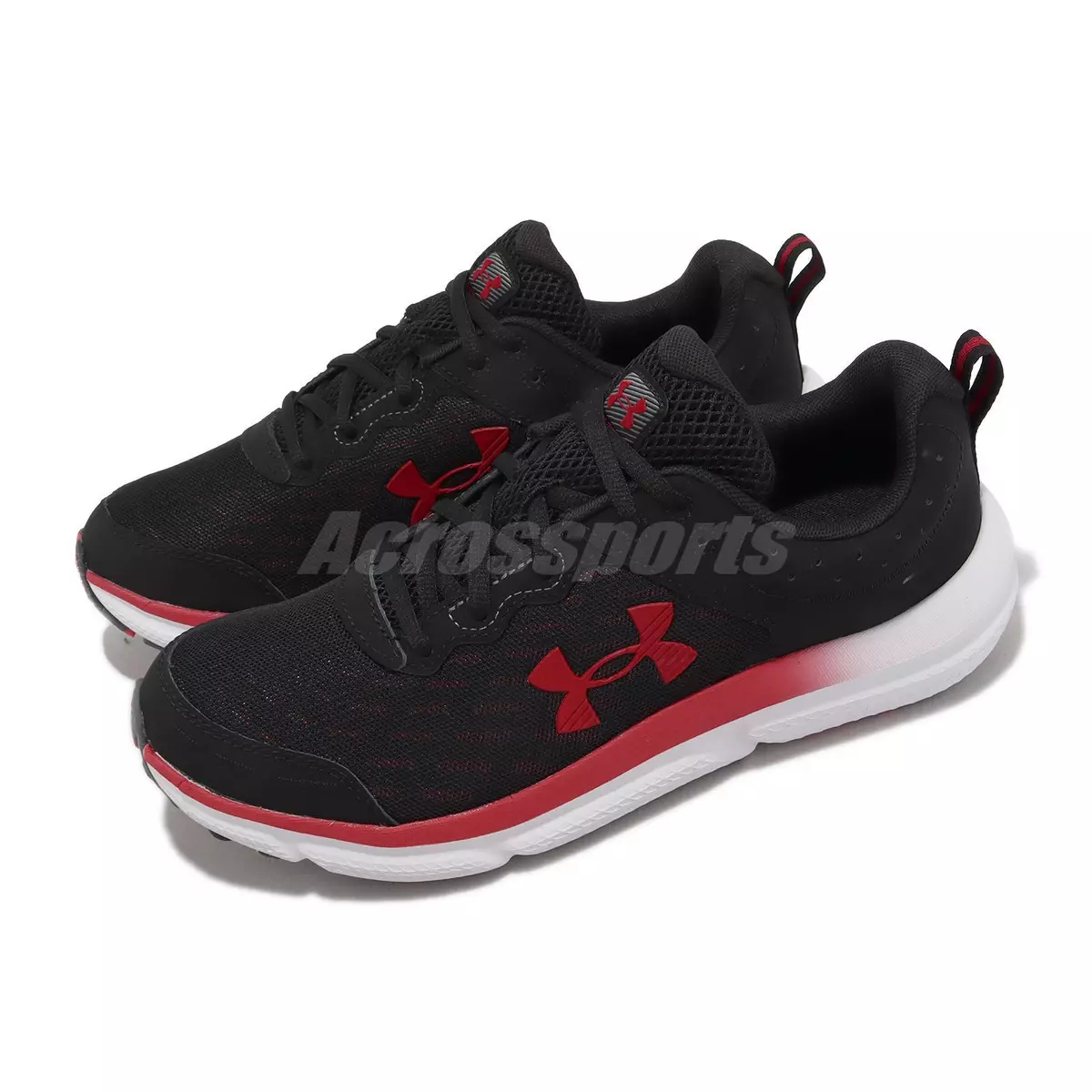 Red and grey under armour shoes online