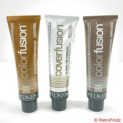REDKEN Color/Cover Fusion Advanced Performance Color Cream 2.1 oz PICK COLOR
