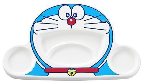 OSK Children's Plate Doraemon Lunch Plate Made in Japan Blue 20 x 34.7 x 2.1cm - Picture 1 of 5