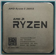 AMD Ryzen 5 2600X R5-2600X 3.6GHz 6Core 12Threads 95W Socket AM4 CPU Processors