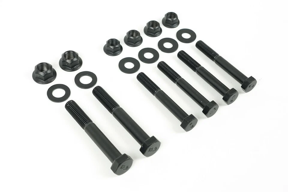 Kit completo de herrajes de brazo de control inferior para 94-99 Dodge Ram 4x4 pernos de grado 12,9 Foto 3 de 4