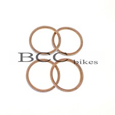 4x Abgas Krümmer Dichtung Yamaha FZS 1000 Fazer RN14 2005 (512702928)