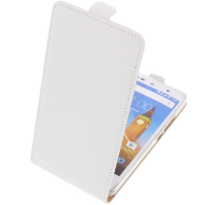 Tasche für Wileyfox Swift 2X FlipStyle Handytasche Schutz Hülle Flip Case Weiß