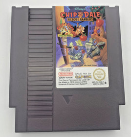 Disney's Chip 'N Dale: Rescue Rangers 1990 Nintendo NES - PAL B CIB+OVP+Poster