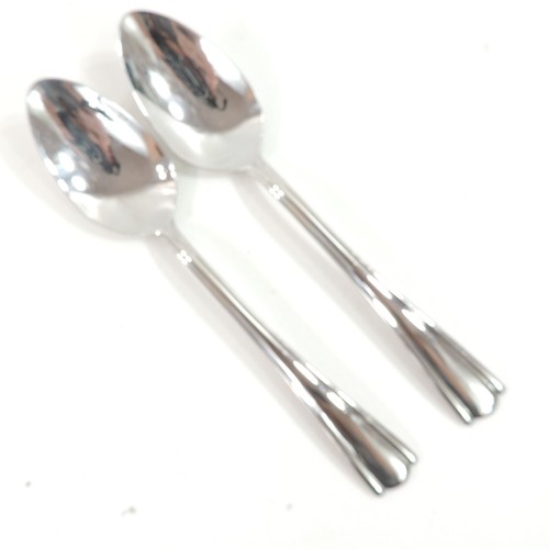 ELANA by Hampton Silversmiths Stainless Round Tip Beveled Edge YOUR CHOICE - Picture 6 of 10
