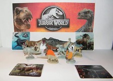 Jurassic World Dominion Movie Figure Set 14 Toys with 10 Figures and 4 Stickers