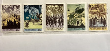 Timbre d'AUSTRALIE   N° 1155 à 1159  oblitéré  1990