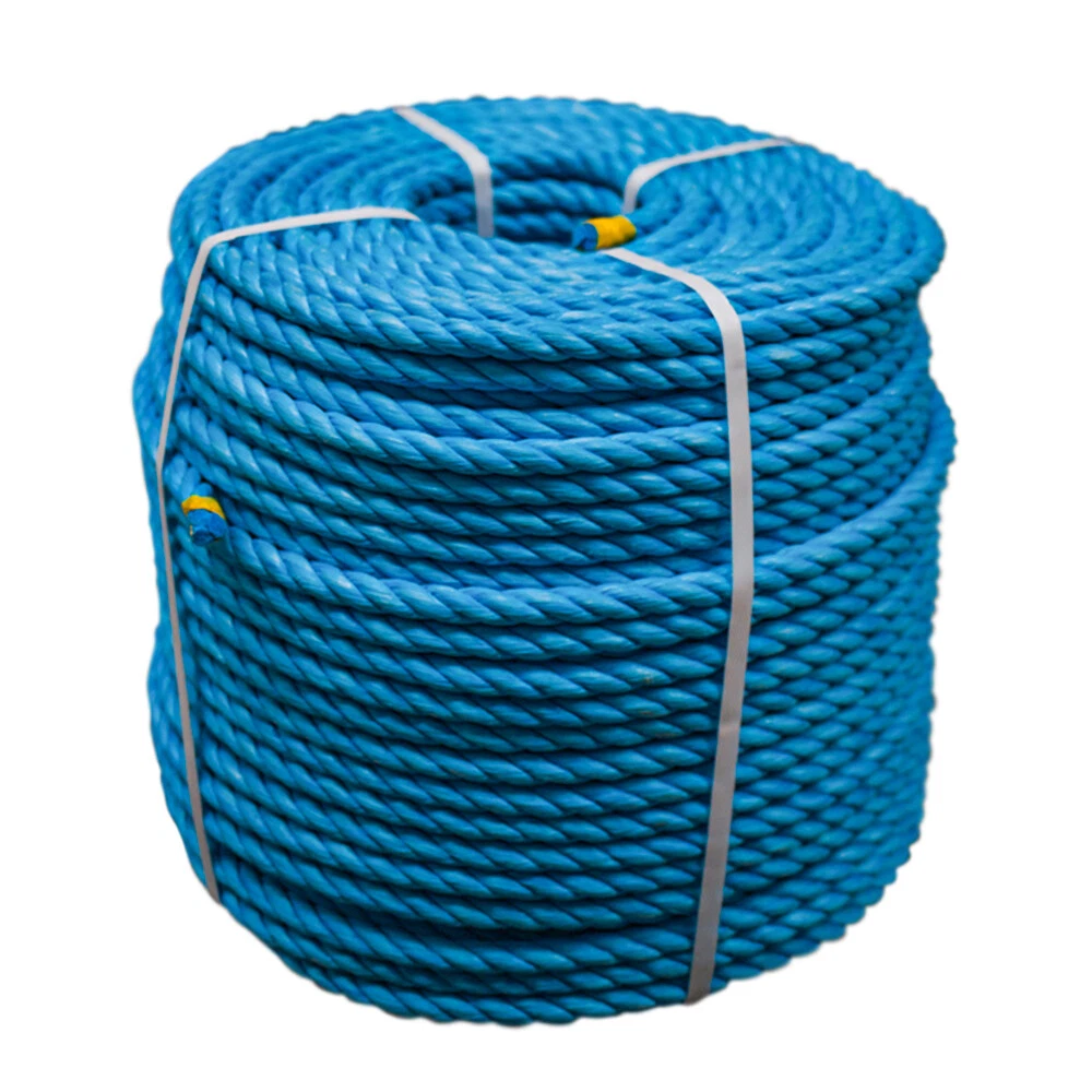 Blue Polypropylene Rope Large Coil 10mm x 200m