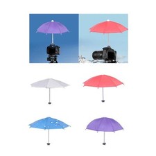 27cm Umbrella for Camera with Hot Shoe Mount Shade Protector Multipurpose