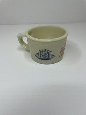 Vintage Old Spice Shaving Mug Ship Recovery Salem 1794 7 Shulton Cup