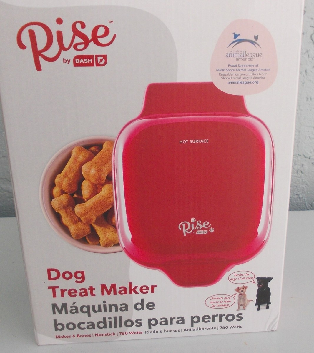 NIB RISE by DASH DOG TREAT MAKER PC