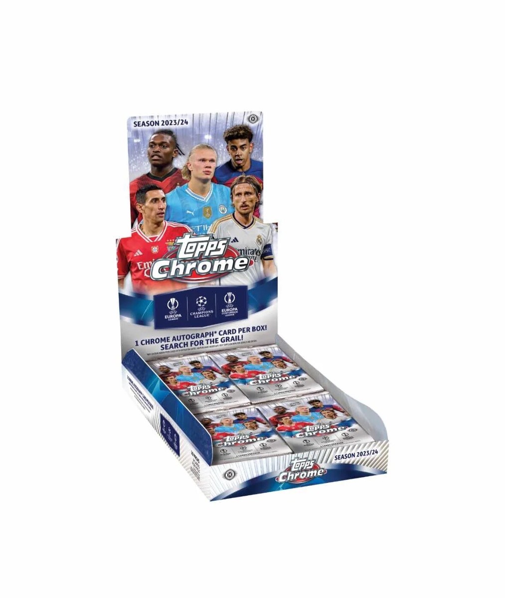 Soccer Cards 2023/24 Topps Chrome UEFA Champions League - 28 Card