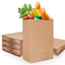 70 lb Brown Paper Bags (60 Count) – Large Grocery Bags for Shopping