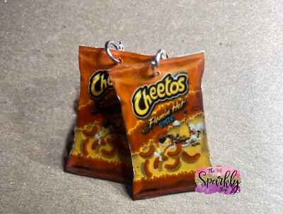 Earrings Chetos Flamin Hot