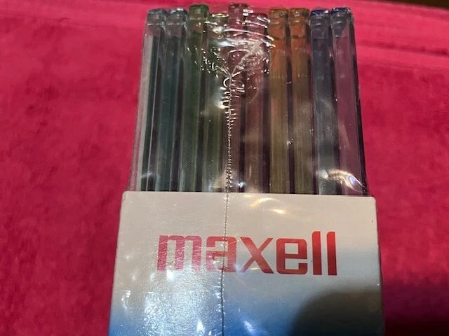 Maxell Color DVD-R 4.7 GB 8x 120 min 10 Pack with Cases Factory Sealed New - Image 3 of 3