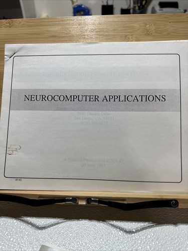 Lotto vendita Neuro Computing TRW Ephemera predecessore ad AI - Foto 6 di 13