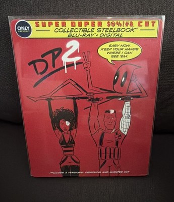 Deadpool 2 Super Duper Cut SteelBook [4K UHD + Blu-ray] Best Buy Exclusive