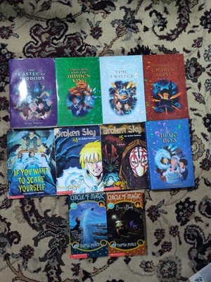 Fantasy Book Lot 10 Charlie Bone Circle of Magic Broken Sky Paperbacks