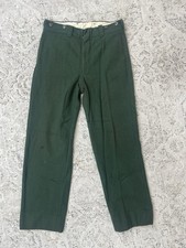 Woolrich Vintage Hunting Malone Wool Pants Forest Green Measures 32 x 28