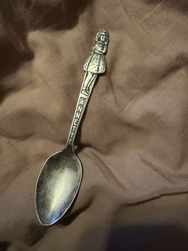 Annette Silver Plate Spoon Vintage Little Girl Handle Design
