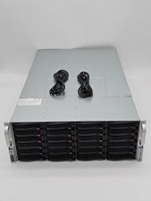 SuperMicro CSE-847 36 Bay 4U SAS3 Barebone Chassis 2x PWS-920P-1R Rear 2.5